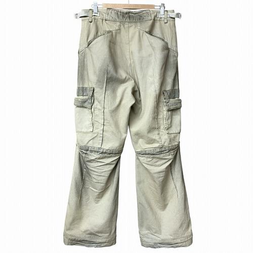Xlim エクスリム ep6 02 Trousers バギー パンツ USED加工 汚し加工