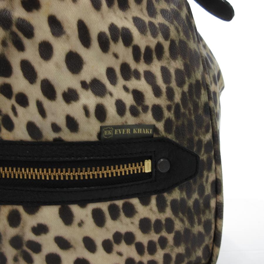 エバーカーキ EVER KHAKI トートバッグ レオパード ヒョウ柄 プリント 