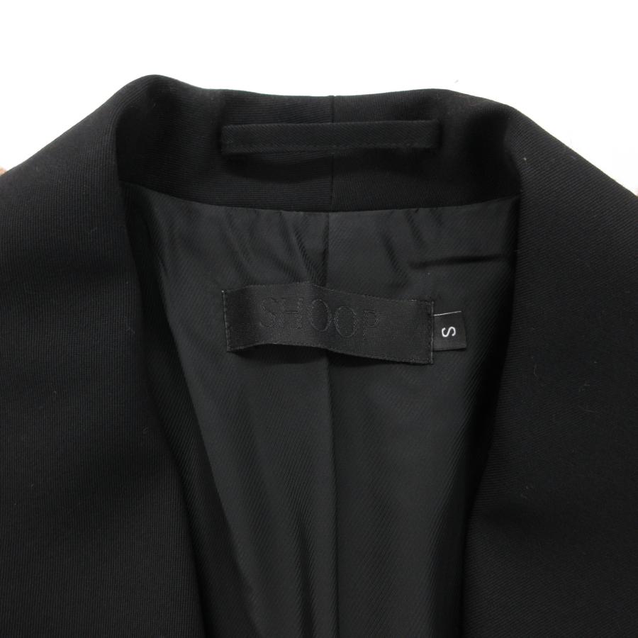 シュープ SHOOP 22AW テーラードジャケット ブレザー フェイクファー 