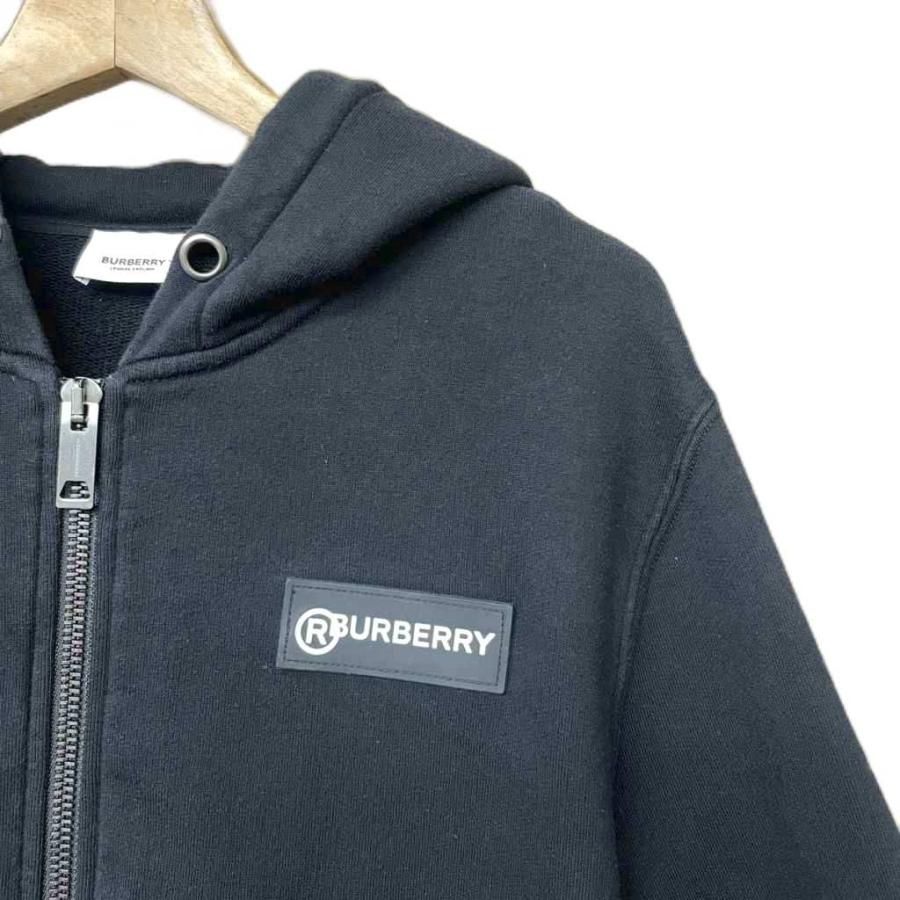 BURBERRY BLACK LABE フルジップパーカー ノバチェック 美品✨バーバリーブラックレーベル 黒パーカー ノバチェック