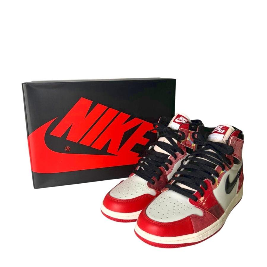 NIKE Air Jordan 1 レッド/ホワイト/ブラック スパイダーマン Spider-Man × Nike Air Jordan 1 Retro High OG SP “Next