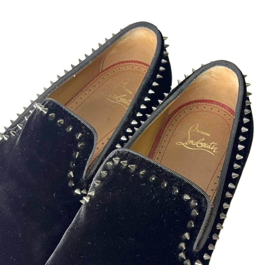 Christian Louboutin（クリスチャンルブタン） ベルベット ローファー