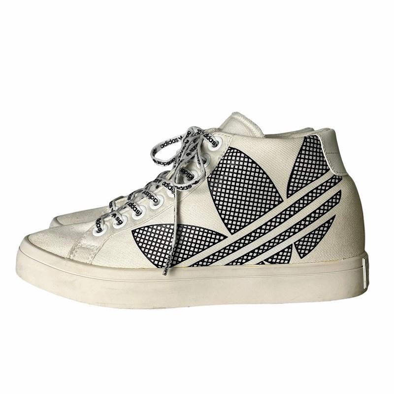 塩水水槽】 ? 新品Y-3SuberouハイカットロゴスニーカーadidasUK7.5
