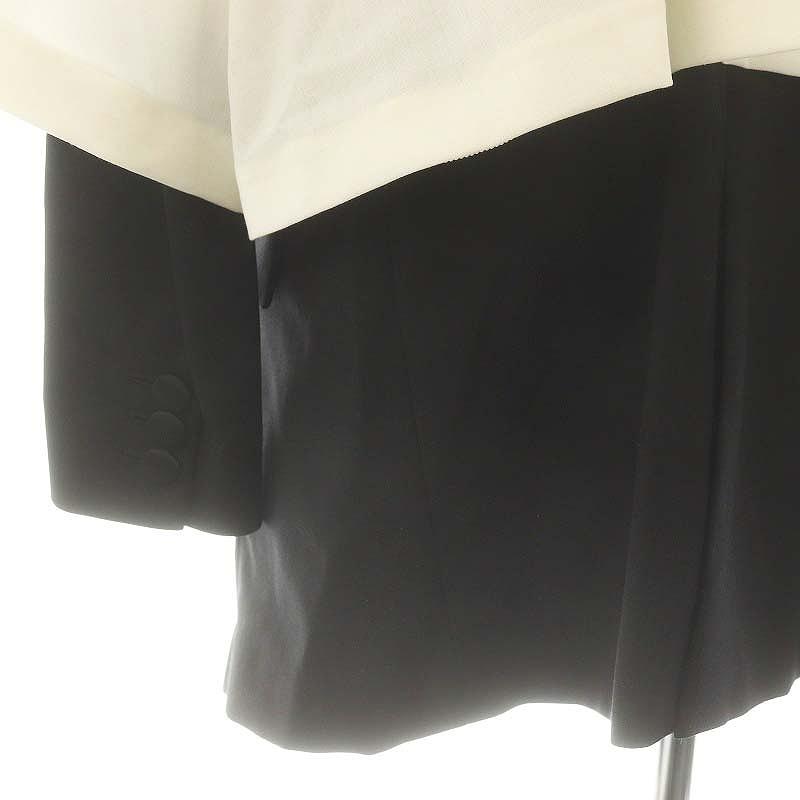 サカイ sacai ス―チングミックス レイヤード ジャケット ロング ウール