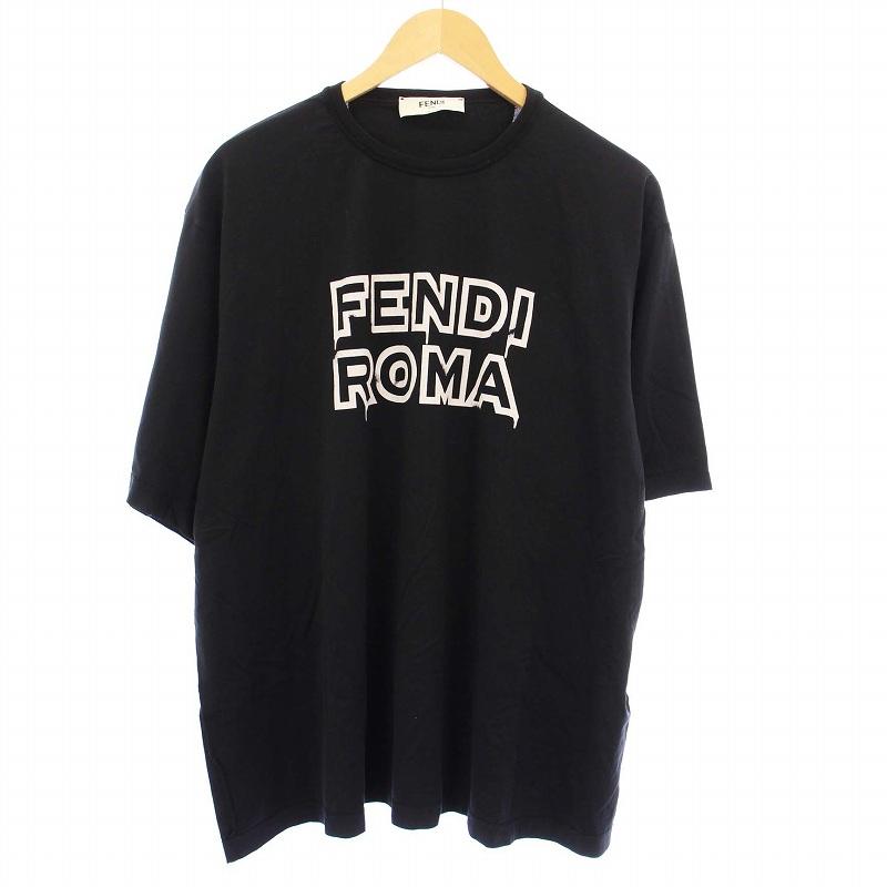 FENDI 黒 半袖 Tシャツ