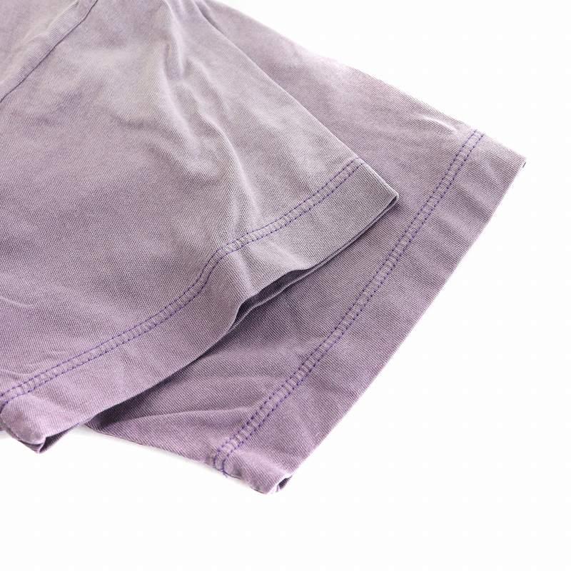 【中古】Maison Margiela 1 10 24SS REVERSE LOGO T-SHIRT Tシャツ カットソー 半袖 ロゴ XS 紫 S51GC0526 S20079 メゾンマルジェラ 1 Maison Margiela 10 24SS REVERSE LOGO T-SHIRT T