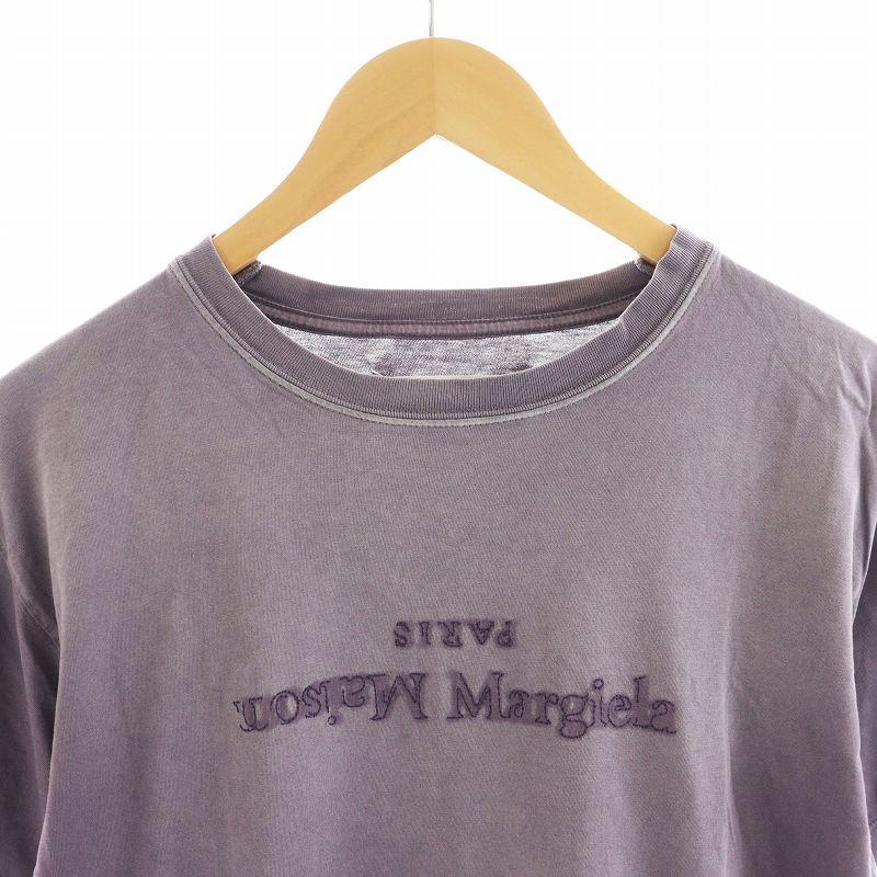 【中古】Maison Margiela 1 10 24SS REVERSE LOGO T-SHIRT Tシャツ カットソー 半袖 ロゴ XS 紫 S51GC0526 S20079 メゾンマルジェラ 1 Maison Margiela 10 24SS REVERSE LOGO T-SHIRT T