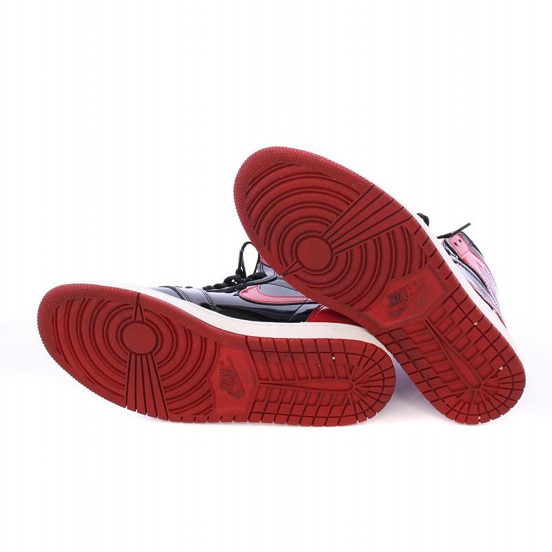NIKE（ナイキ） NIKE Air Jordan 1 High OG Patent Bred エア
