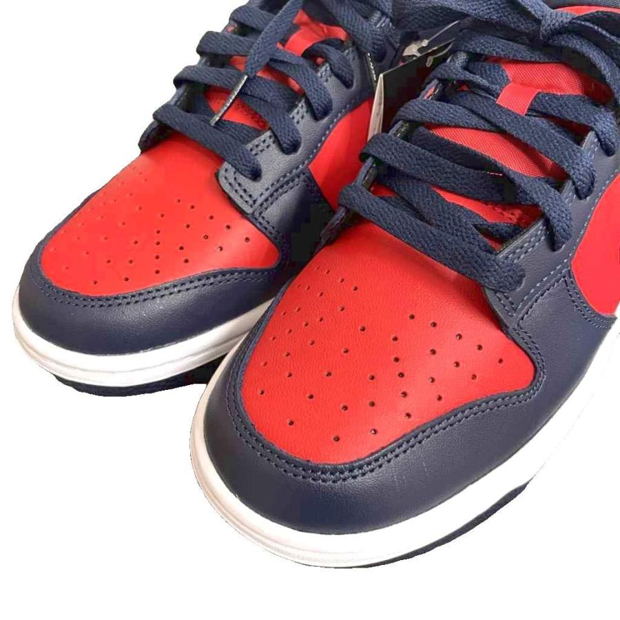 ナイキ　エアフォース1 26.5CM ネイビー ホワイト NIKE（ナイキ） 未使用品 NIKE 24年製 DUNK LOW RETRO University Red