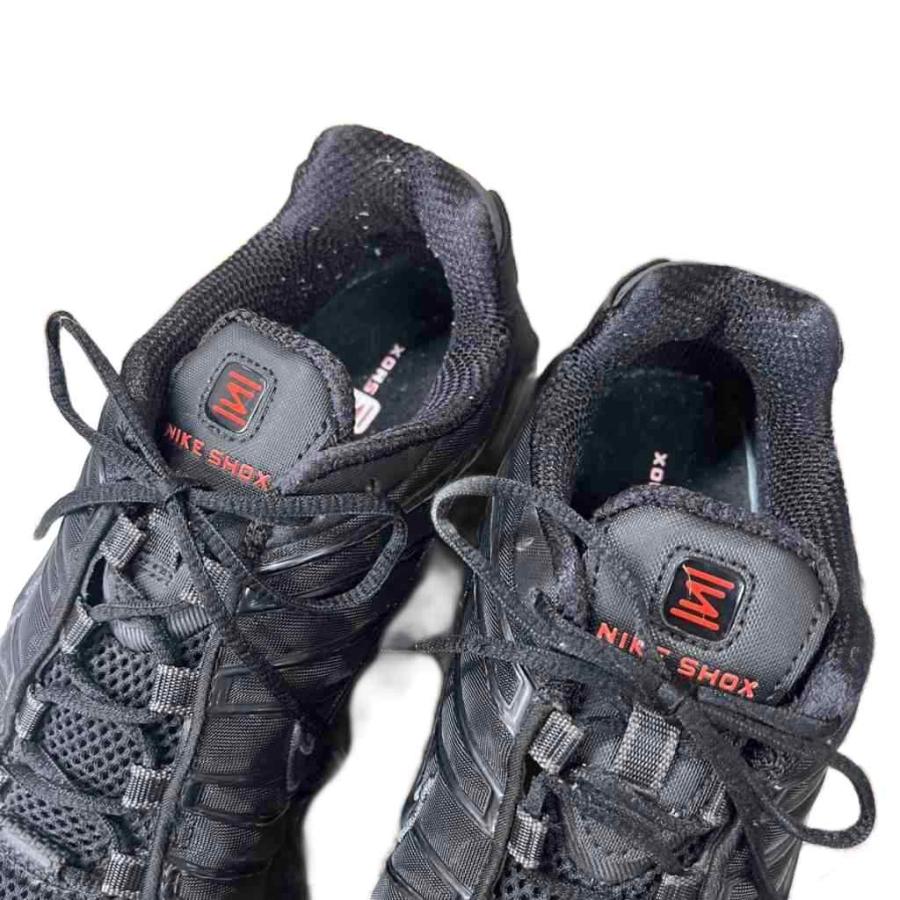 NIKE ナイキ Shox TL ローカットスニーカー ロゴ 26.5cm 黒 ブラック