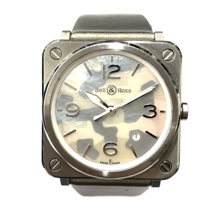 ベル&ロス BELL&ROSS BRS-64-S グレーカモフラージュ 腕時計 ウォッチ