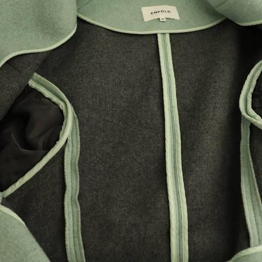 エンフォルド ENFOLD TOPメルトンリバー クロップドジャケット