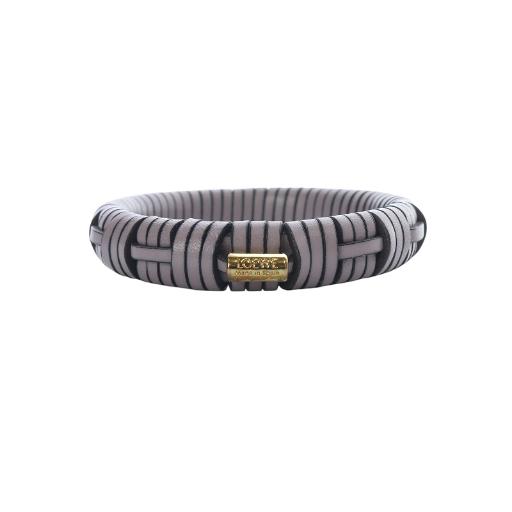 LOEWE ウーブン バングル LOEWE ロエベ ウーブン バングル 真鍮&クラシックカーフ