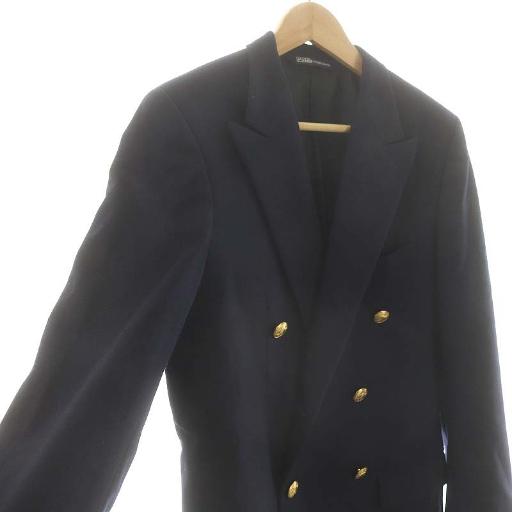 未使用級 Polo Ralph Lauren 紺ブレザー 金ボタン 現行 ウール 大人気POLO RALPH LAUREN ポロラルフローレン 紺ブレ ブレザー