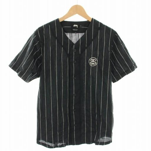 STUSSY（ステューシー） ストライプポプリンベースボールシャツ Stripe