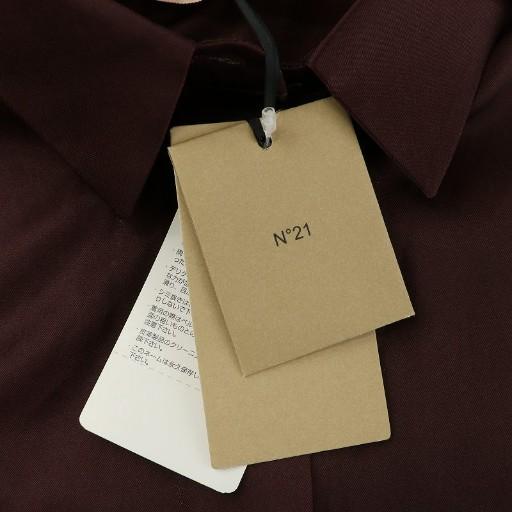 未使用品 ヌメロヴェントゥーノ N°21 22SS シャツ ブラウス 長袖
