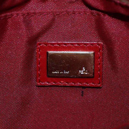 FENDIフェンディ ショルダーバッグ 斜めがけ 赤 ズッキーノ