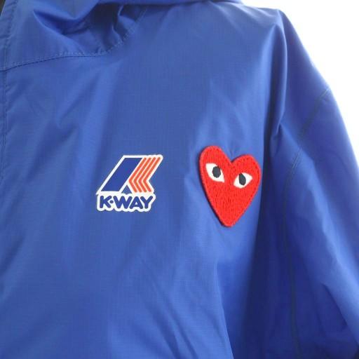 プレイコムデギャルソン PLAY COMME des GARCONS × KWAY アノラック
