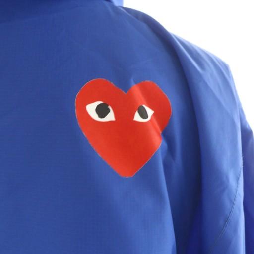 プレイコムデギャルソン × ケーウェイ K・WAY パーカー プルオーバー