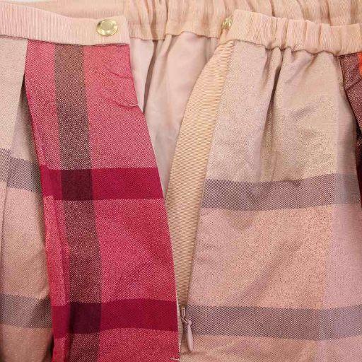 ドゥロワー Drawer 美品 23AW チェックスカート フレア ミモレ ロング