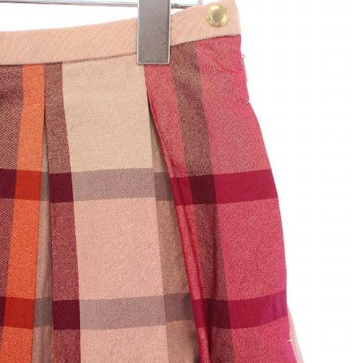 ドゥロワー Drawer 美品 23AW チェックスカート フレア ミモレ ロング