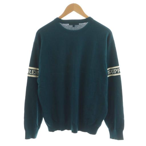 Supreme（シュプリーム） 美品 19FW Logo Stripe Knit Top ニット