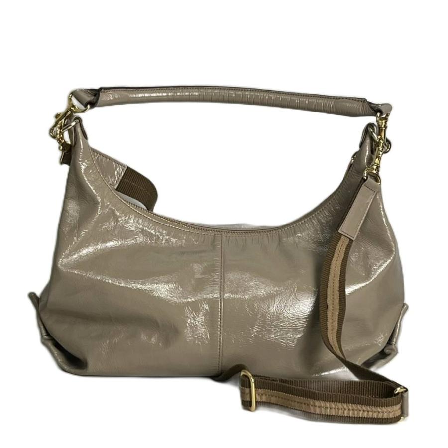 ATAO アタオ エナメル 2Way バッグ ショルダーバッグ ハンドバッグ