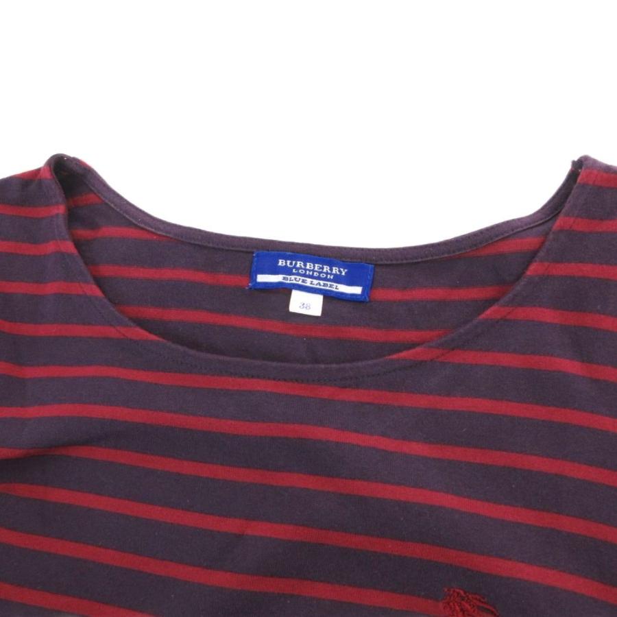 BURBERRY BLUE LABEL（バーバリーブルーレーベル） ボーダー 半袖