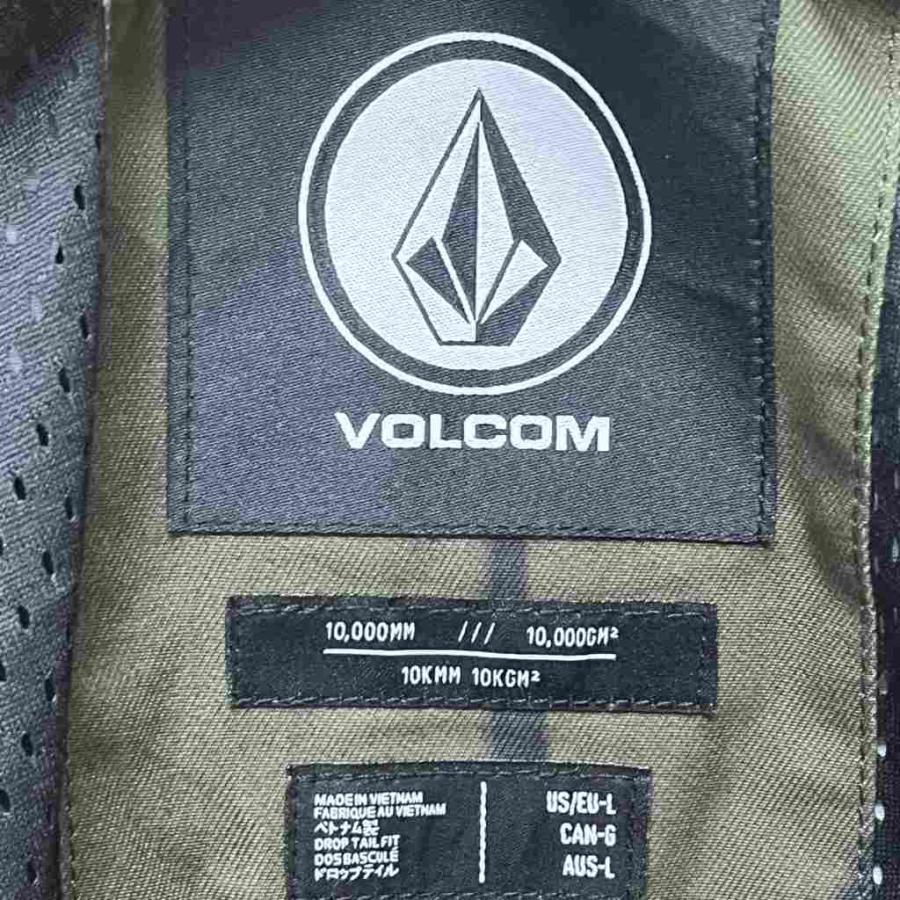 ボルコム VOLCOM 迷彩柄 スノージャケット アウター フーディー