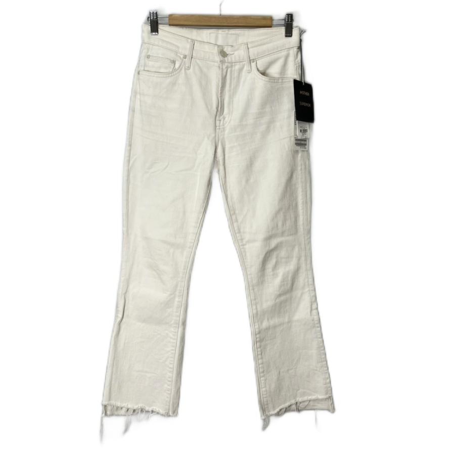 マザー mother SUPERIOR タグ付き カットオフ デニムパンツ ストレート