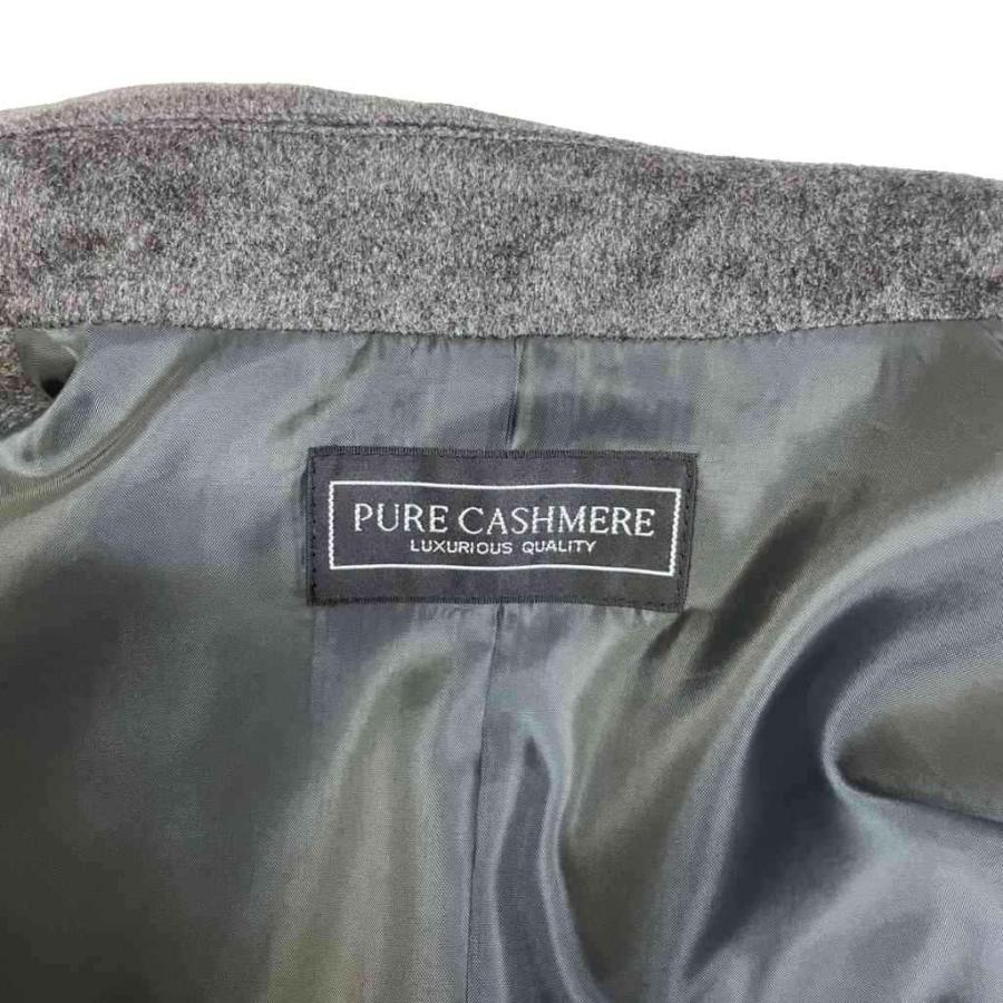 PURE CASHMERE LUXURIOUS QUALITY 美品 ボックスコート カシミヤ 