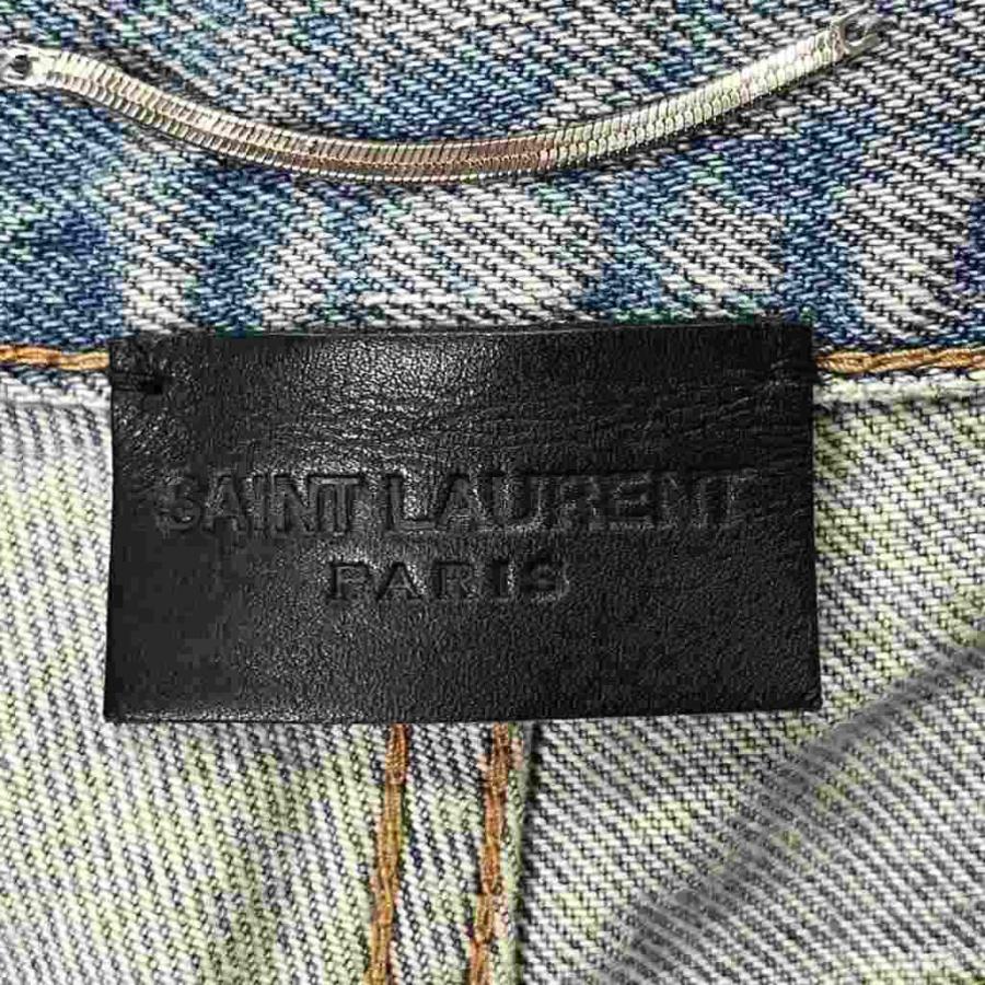 サンローラン パリ SAINT LAURENT PARIS ストレート デニム パンツ 27