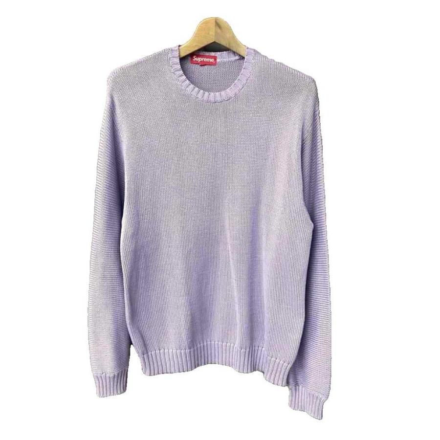 Supreme パープルニット セーター Supreme（シュプリーム） SUPREME 20SS Back Logo Sweater ニット