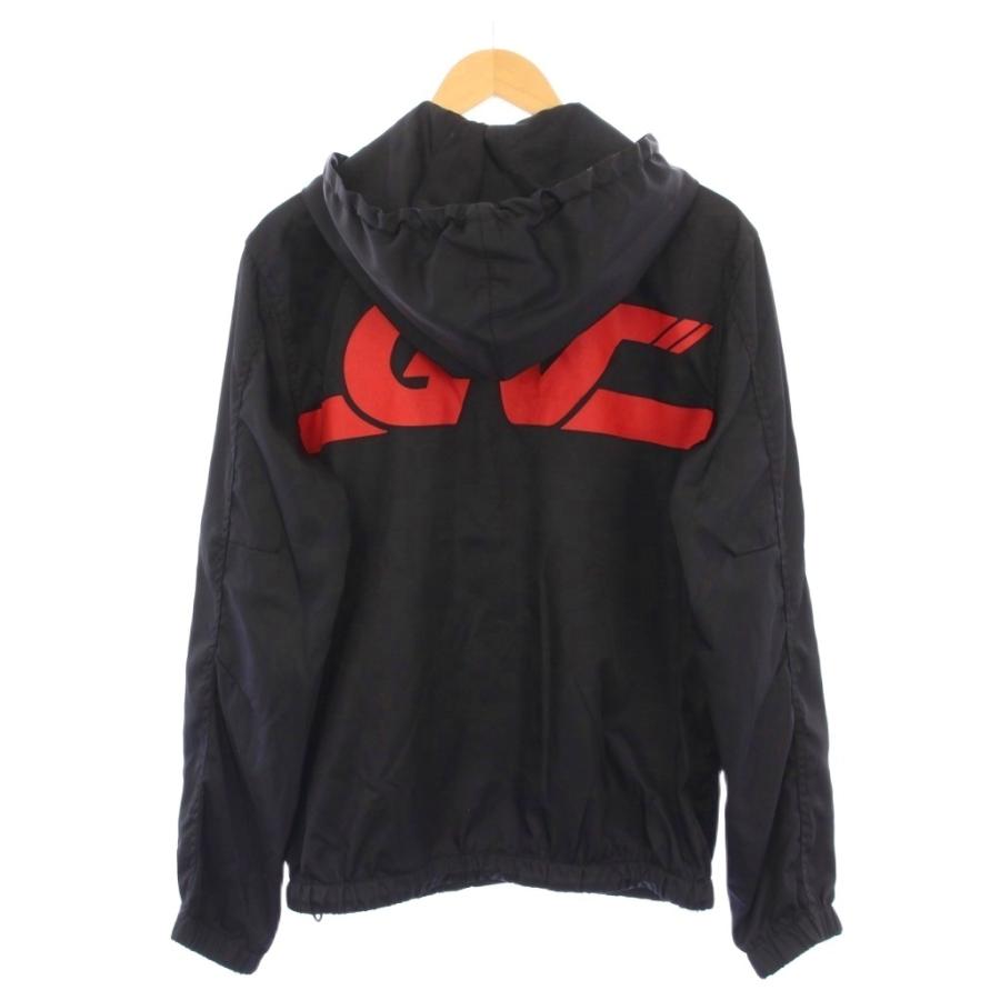 【中古】ジバンシィ GIVENCHY ナイロンジャケット アウター ショート丈 ジップアップ フード 44 黒 ジバンシィ GIVENCHY ナイロンジャケット アウター ショート丈 ジップ