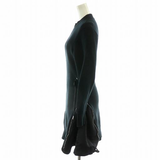 サカイ sacai Sponge Sweat MA-1 Dress ワンピース ひざ丈 スウェット