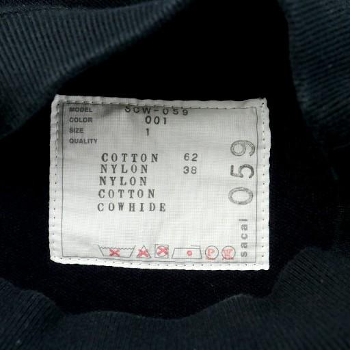 サカイ sacai Sponge Sweat MA-1 Dress ワンピース ひざ丈 スウェット