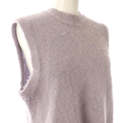 マメクロゴウチ Mame Kurogouchi 23AW Brused Alpaca Sleeveless