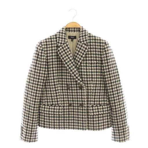 theory セオリー Theory 23AW Pattern Tweed Square DB JKT ツイード