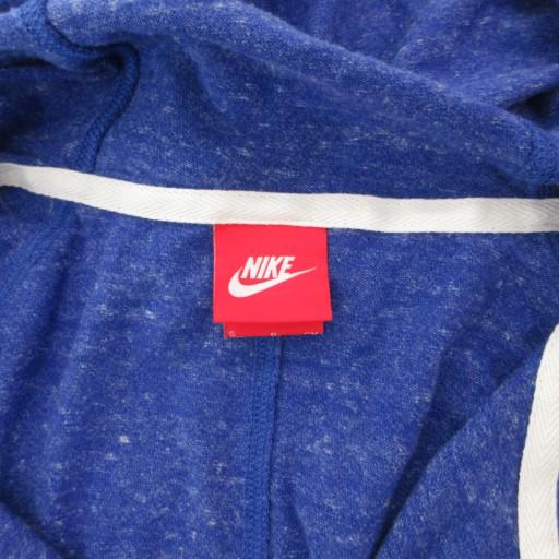 NIKE（ナイキ） ジップアップパーカー S ロゴプリント S 青 ブルー /GV
