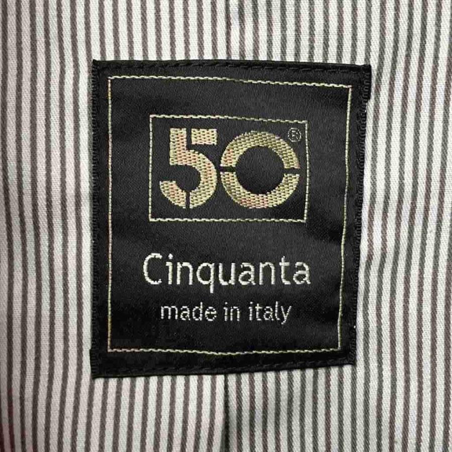 チンクアンタ Cinquanta ドライビングブルゾン 羊革 ラムスキン