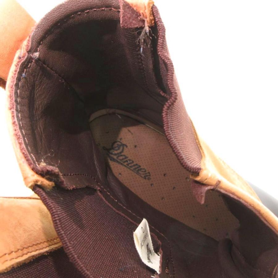 ダナー DANNER サイドゴアブーツ スエード レザー US10 茶 ブラウン