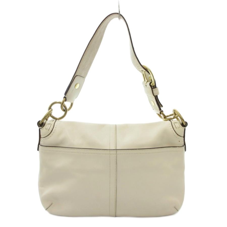COACH（コーチ） ハンドバッグ ワンショルダー レザー 本革 白 