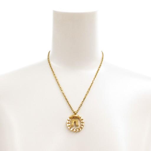 箱付✨CELINE セリーヌ 凱旋門モチーフ ネックレス ペンダント ゴールド CELINE（セリーヌ） 美品 ネックレス ペンダント 凱旋門モチーフ