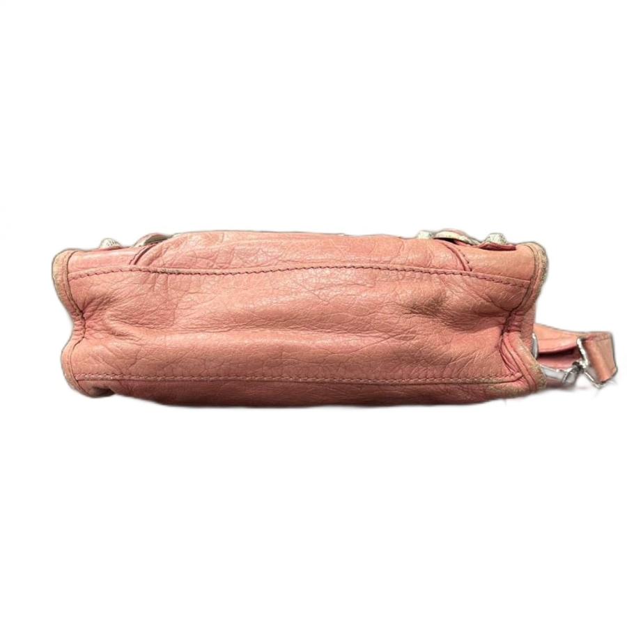 【中古】バレンシアガ BALENCIAGA ジャイアントミニシティ 2wayショルダー バッグ レザー ピンク 309544 ☆AA★ BALENCIAGA（バレンシアガ） ジャイアントミニシティ 2wayショルダー