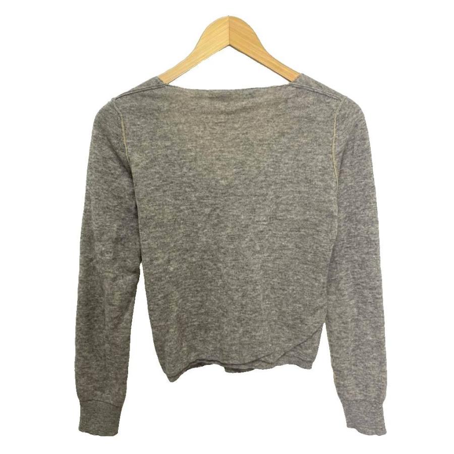 【中古】マルニ MARNI カシミヤ カーディガン ニット Vネック 長袖 40 グレー レディース MARNI（マルニ） カシミヤ カーディガン ニット Vネック 長袖 40