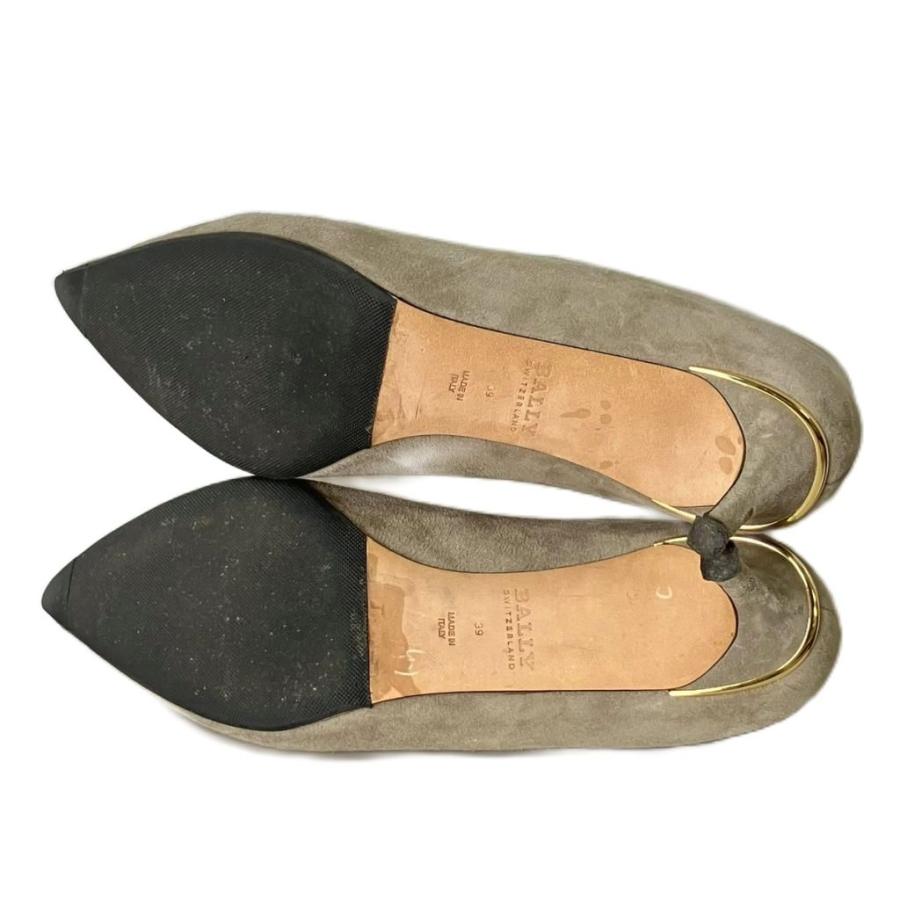 Bally（バリー） BALLY EVONY 55 スエード パンプス ヒール 39 24.5cm 