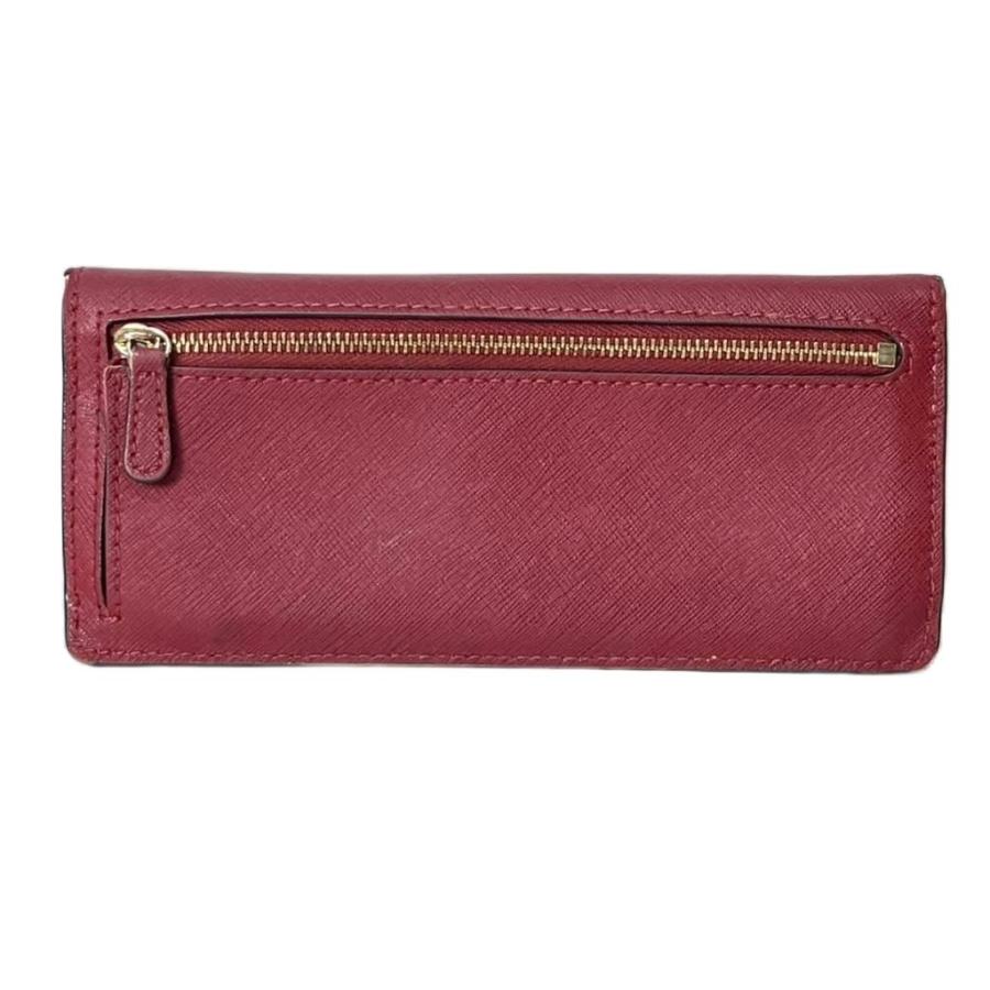 マイケルコース MICHAEL KORS レザー 長財布 赤 レッド ☆AA 