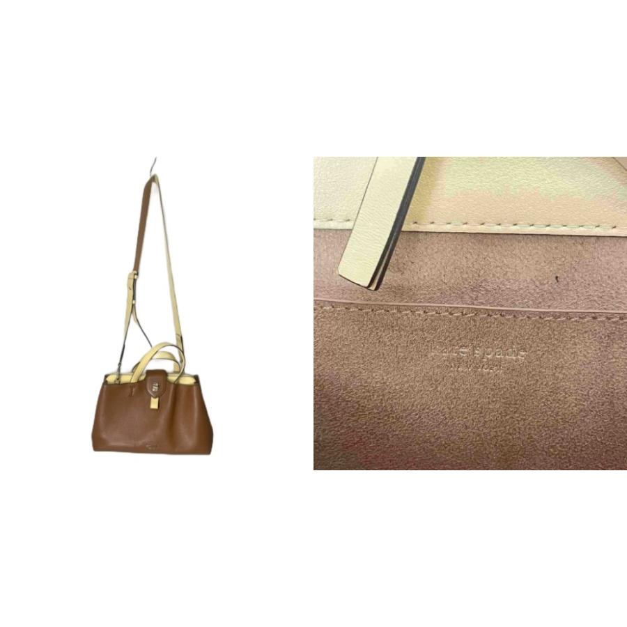 kate spade ベージュ・ブラウン　トートバッグ　ショルダー　ハンドバッグ kate spade NEW YORK（ケイト・スペード ニューヨーク） ケイト