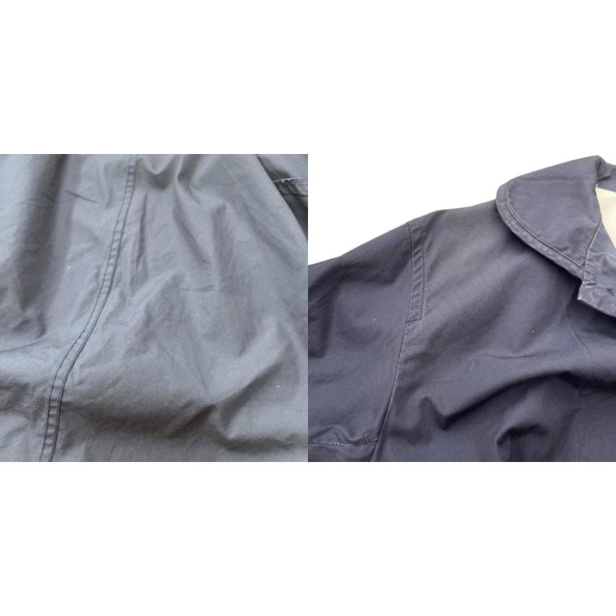 ダントン DANTON 丸襟ブルゾン ジャケット シングル JD-8715 DUK 42 紺