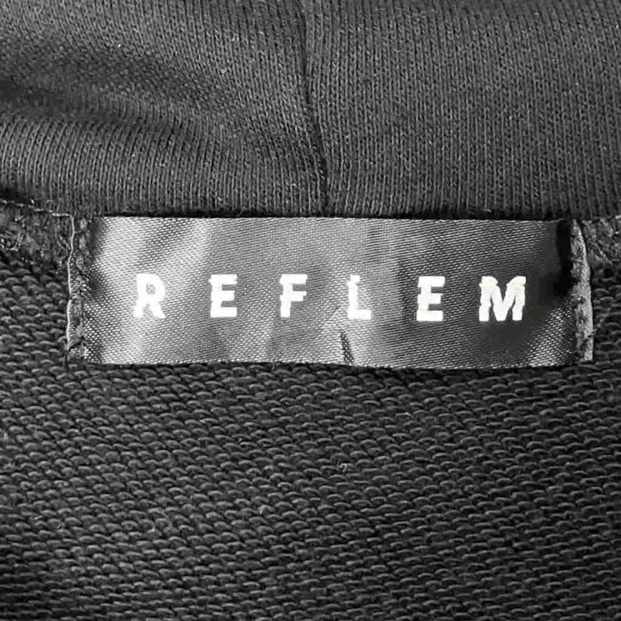 レフレム REFLEM 猫耳パンクノースリーブZIPパーカー チェーン
